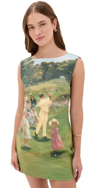 Yellow The Label Augusta Linen Dress Sunday S | Thumbnail 1