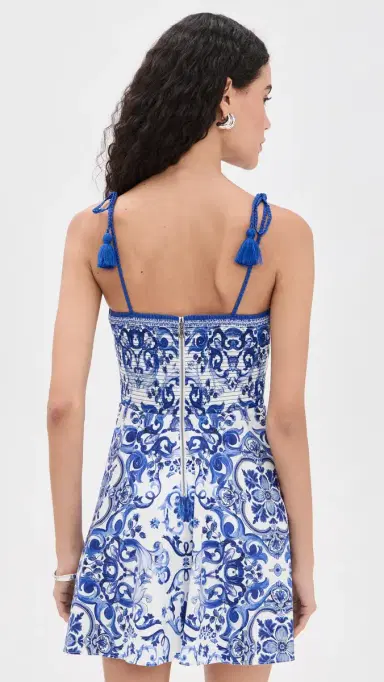 Alice + Olivia Glinda Tassel Dress Solstice | Thumbnail 3