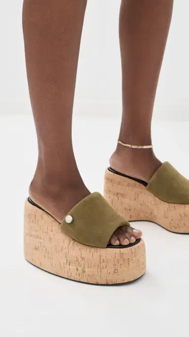 The Attico Mochi Flatform Wedge Sandals | Thumbnail 3 The Attico Mochi Flatform Wedge Sandals | Thumbnail 3