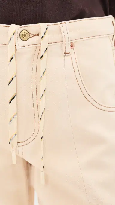 Roucha Dolven Denim Jeans Ecru | Thumbnail 6