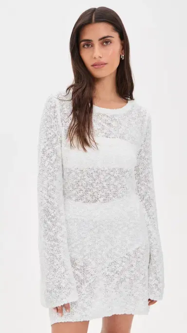 Seven Wonders Juniper Mini Dress White | Thumbnail 2