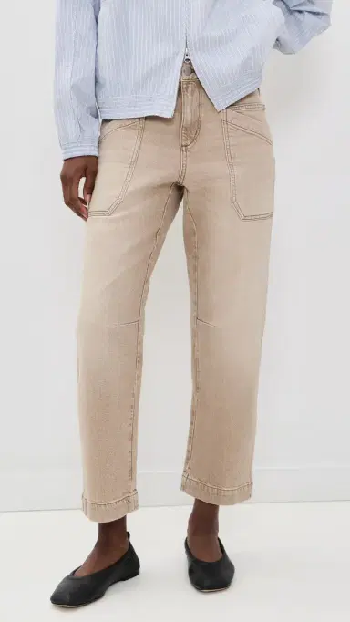 Joe's Jeans The Double Pocket Barrel Jeans Washed Tannin 26 | Thumbnail 2