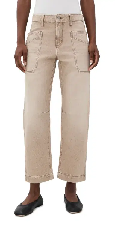 Joe's Jeans The Double Pocket Barrel Jeans Washed Tannin 26 | Thumbnail 1