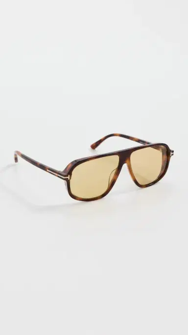 Tom Ford Guillaume Sunglasses Shiny Classic Havana One Size | Thumbnail 5