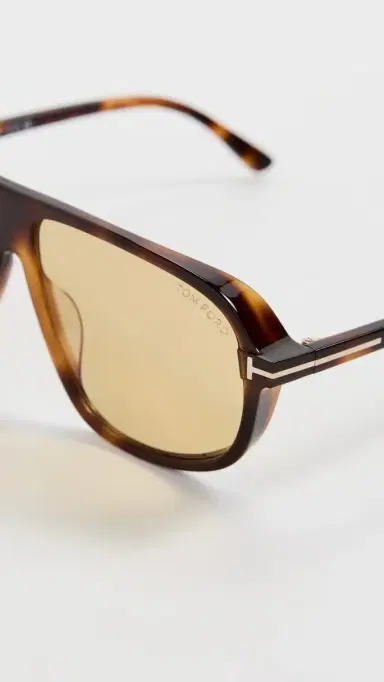 Tom Ford Guillaume Sunglasses Shiny Classic Havana One Size | Thumbnail 6