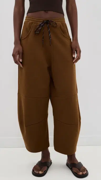 Roucha Pace Sweatpants Dark Tan | Thumbnail 2
