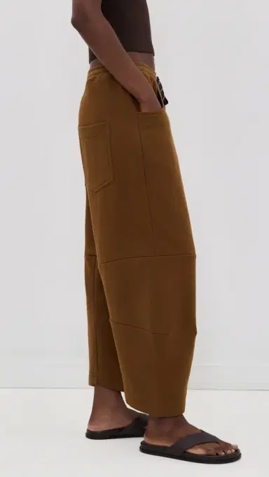 Roucha Pace Sweatpants Dark Tan | Thumbnail 4