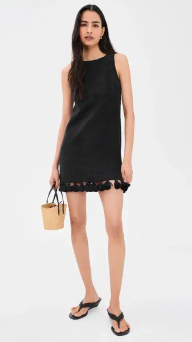 Cap d’Antibes Manon Short Dress Black S | Thumbnail 5