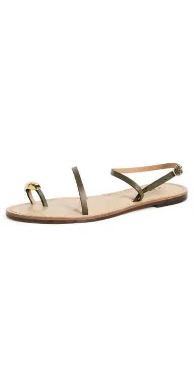 AMANU The Marrakech Sandals Olive 342 8 | Thumbnail 1