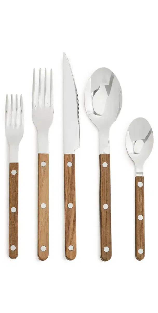 Sabre 5 Piece Place Setting Set Teak One Size