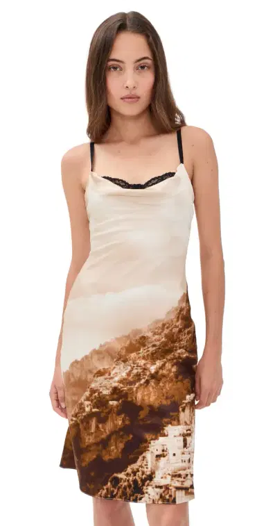 Staud Evangeline Silk Dress | Thumbnail 1 Staud Evangeline Silk Dress | Thumbnail 1