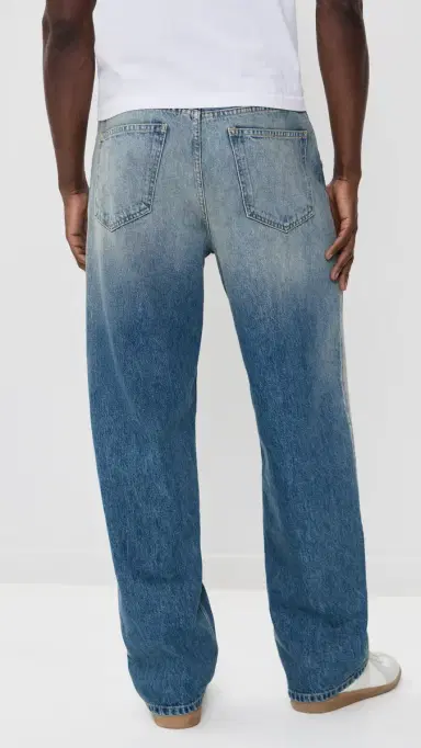 Nahmias Ocean Wash Baggy Jeans Light Indigo Wash 38 | Thumbnail 3 Nahmias Ocean Wash Baggy Jeans Light Indigo Wash 38 | Thumbnail 3