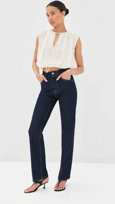 Victoria Beckham Julia Stretch Jeans | Thumbnail 5 Victoria Beckham Julia Stretch Jeans | Thumbnail 5