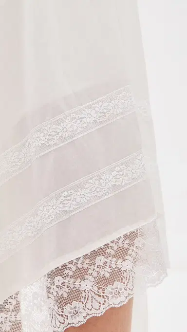 Staud Ainsley Skirt Ivory 6 | Thumbnail 6