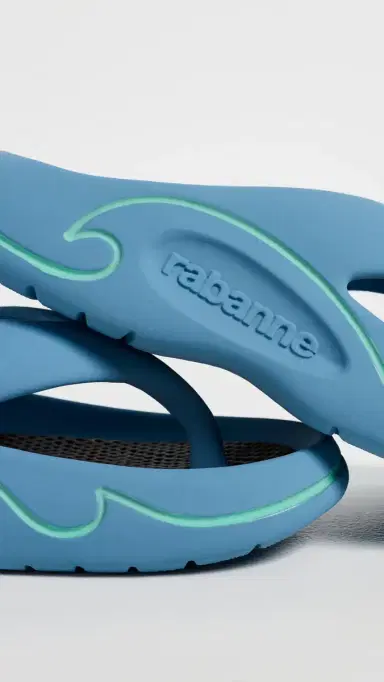 Rabanne 3D Flip Flops | Thumbnail 6 Rabanne 3D Flip Flops | Thumbnail 6