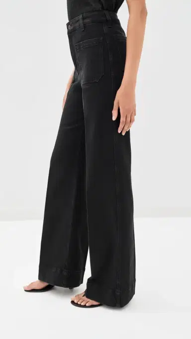 Victoria Beckham Alina Stretch Jeans | Thumbnail 4 Victoria Beckham Alina Stretch Jeans | Thumbnail 4