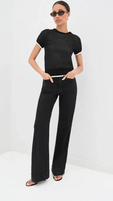 Victoria Beckham Alina Stretch Jeans | Thumbnail 5 Victoria Beckham Alina Stretch Jeans | Thumbnail 5