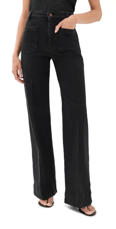 Victoria Beckham Alina Stretch Jeans | Thumbnail 1 Victoria Beckham Alina Stretch Jeans | Thumbnail 1