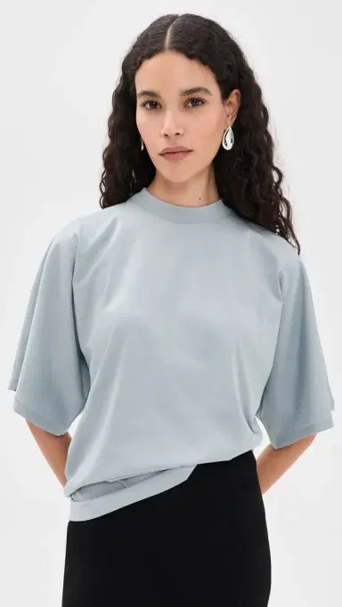 Rodebjer Pop T-Shirt Pearl Blue | Thumbnail 2