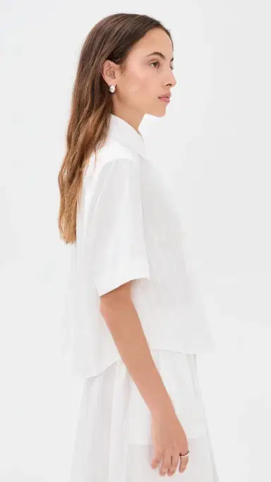 House of Dagmar Short Sleeve Shirt White | Thumbnail 4