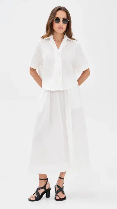 House of Dagmar Short Sleeve Shirt White | Thumbnail 5