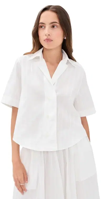 House of Dagmar Short Sleeve Shirt White | Thumbnail 1