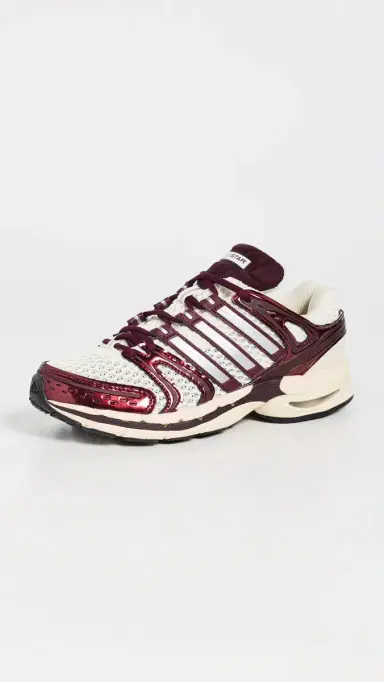 Adidas Adistar Control Sneakers Cream White/Silver Met/Maroon | Thumbnail 2 Adidas Adistar Control Sneakers Cream White/Silver Met/Maroon | Thumbnail 2
