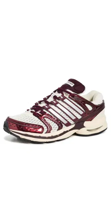 Adidas Adistar Control Sneakers Cream White/Silver Met/Maroon | Thumbnail 1 Adidas Adistar Control Sneakers Cream White/Silver Met/Maroon | Thumbnail 1