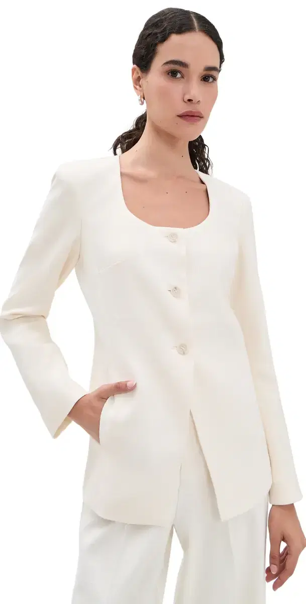 Edina Blazer Bone