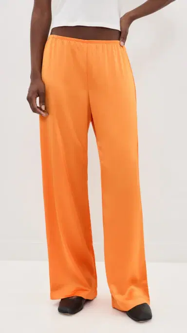 LESET Barb Wide Leg Pants Mandarine L | Thumbnail 2