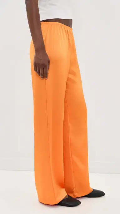 LESET Barb Wide Leg Pants Mandarine L | Thumbnail 4