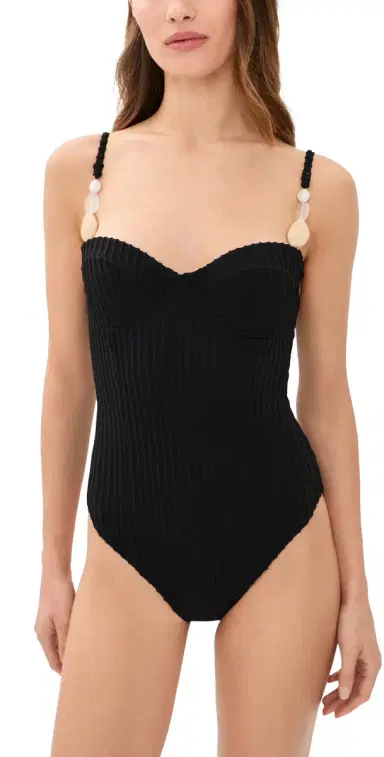 Palmacea are Shell One Piece Shell Black | Thumbnail 1