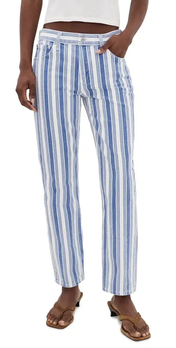 Citizens of Humanity Anissa Straight Jeans Mar Stripe