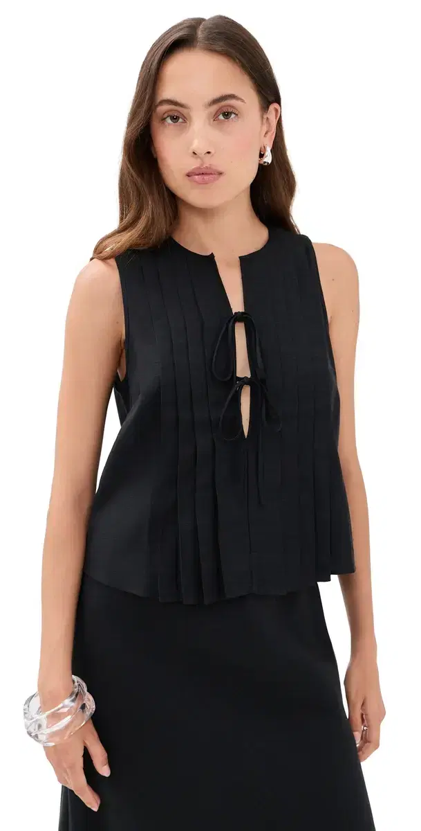 Aja Top Black inen