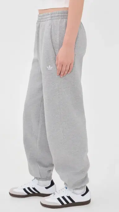 Adidas Essential Fleece Joggers Medium Grey Heather S | Thumbnail 4