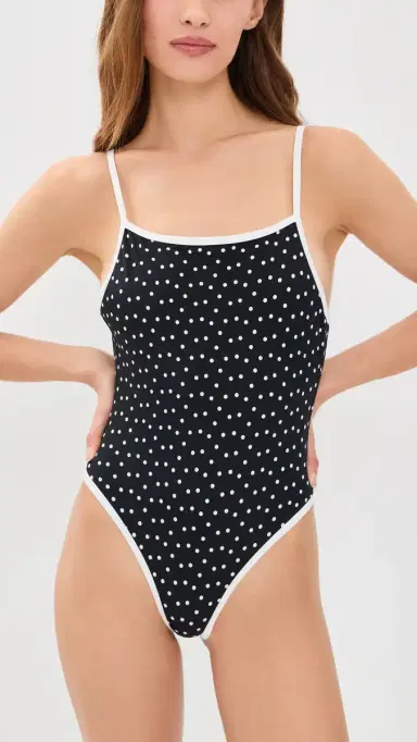 LIONESS ademoiselle One Piece Noir Polka | Thumbnail 2