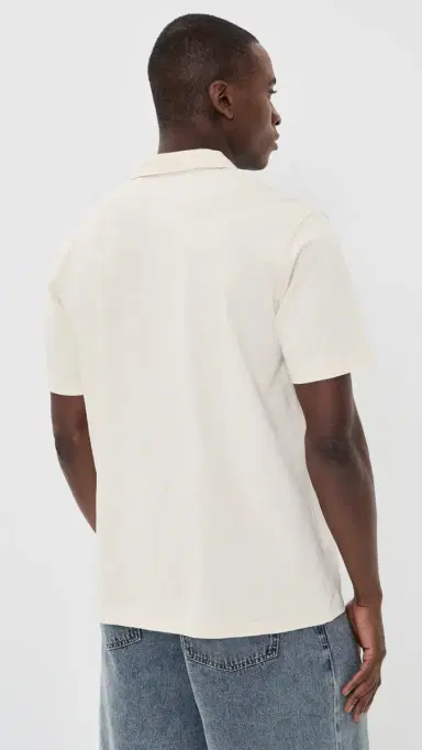 Katin Slub Polo Vintage White L | Thumbnail 3