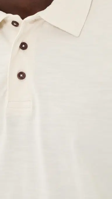 Katin Slub Polo Vintage White L | Thumbnail 6