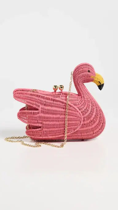 SERPUI Dante Flamingo Clutch | Thumbnail 2