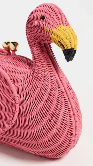 SERPUI Dante Flamingo Clutch | Thumbnail 5