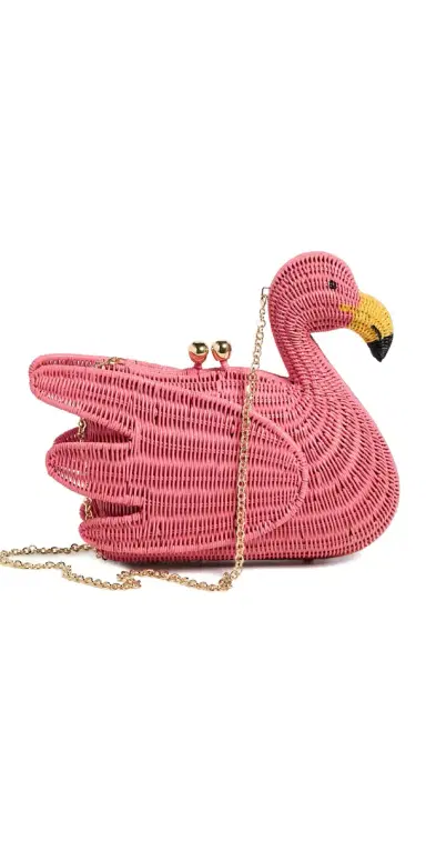 SERPUI Dante Flamingo Clutch | Thumbnail 1
