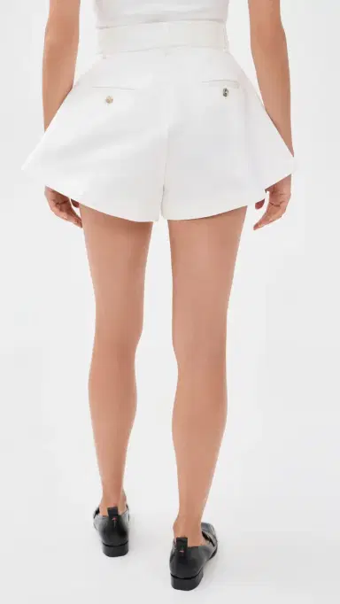 RENGGLI Flared Shorts Chalk | Thumbnail 3 RENGGLI Flared Shorts Chalk | Thumbnail 3