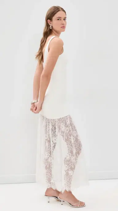 Fleur du Mal Jolie Dress Ivory M | Thumbnail 4