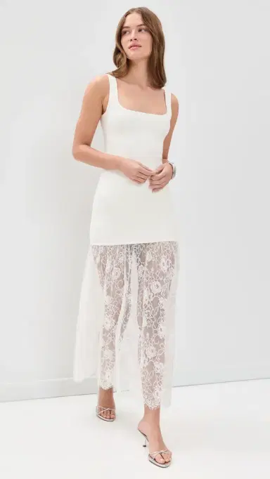Fleur du Mal Jolie Dress Ivory M | Thumbnail 5