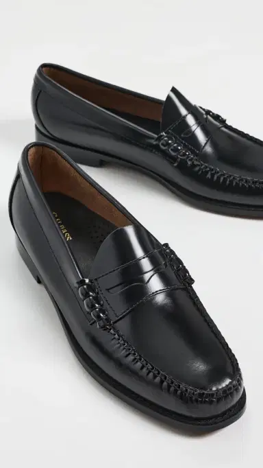 G.H. Bass G. H. Bass Larson Weejuns Loafers Black | Thumbnail 4 G.H. Bass G. H. Bass Larson Weejuns Loafers Black | Thumbnail 4