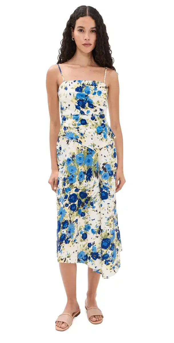 A. L.C. Peyton Dress Butter/Capri Multi