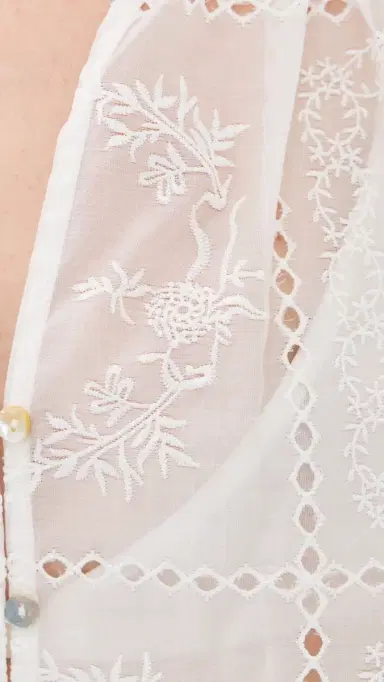 RAILS Francine Blouse Ivory Handkerchief L | Thumbnail 6