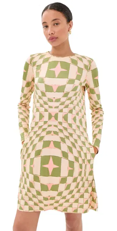 La DoubleJ Slinky Mini Swing Dress Sandglass 38 | Thumbnail 1