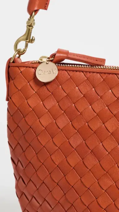 Clare V. Clare V. Petit Moyen Messenger Bag Saltillo One Size | Thumbnail 5