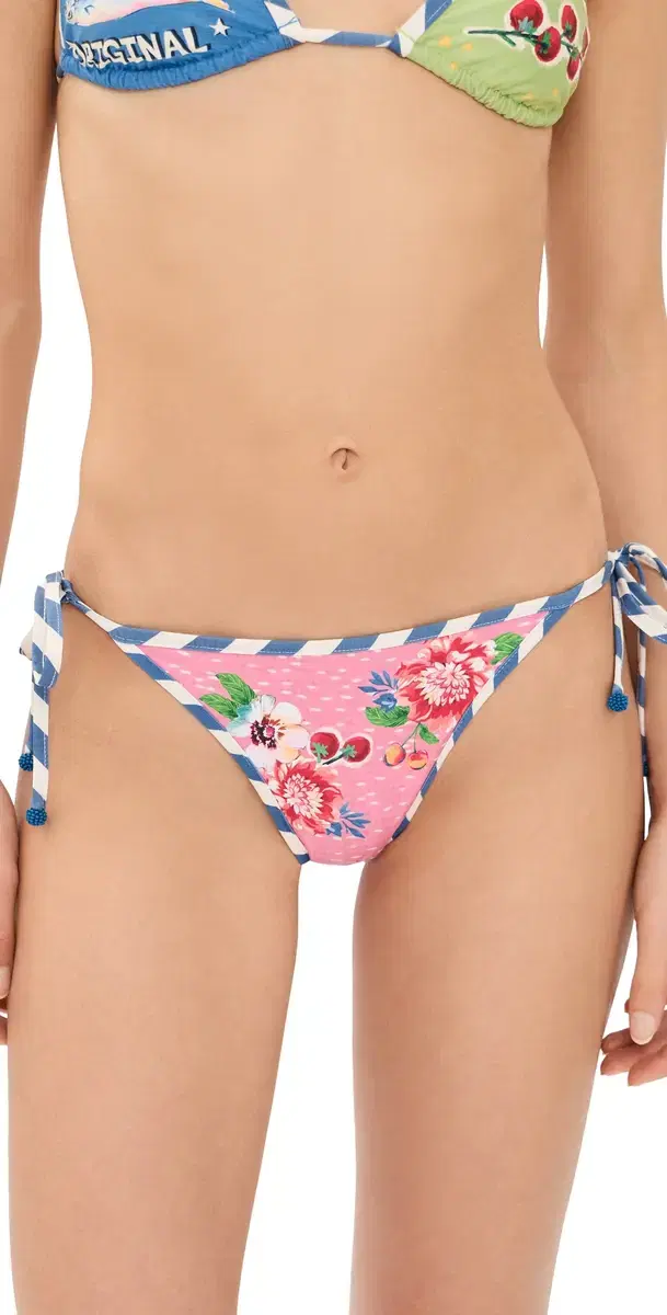 Agua Bendita Clemente Basket Reversible Bikini Bottoms ulticolor